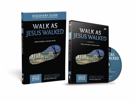 Walk as Jesus Walked Discovery Guide with DVD - Re-vived