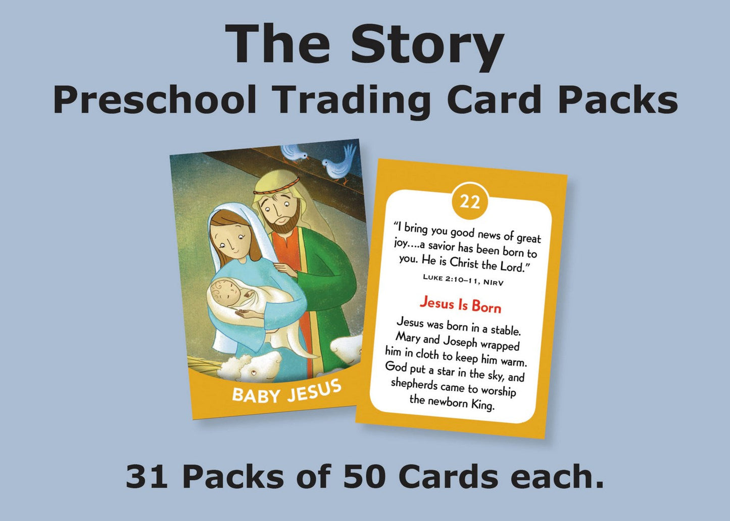 The Story Trading Cards Church Pack: For Preschool - Re-vived