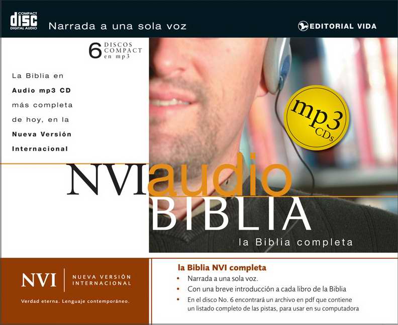 NVI Biblia Audio Mp3 CD - Re-vived