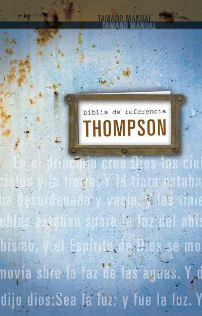 Biblia De Referencia Thompson Rvr 1960, Tamano Personal - Re-vived