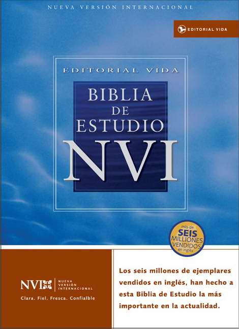 Biblia De Estudio Nvi Con indice - Re-vived
