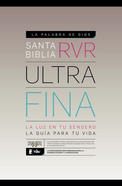 RVR 1977 Santa Biblia Ultrafina Black - Re-vived