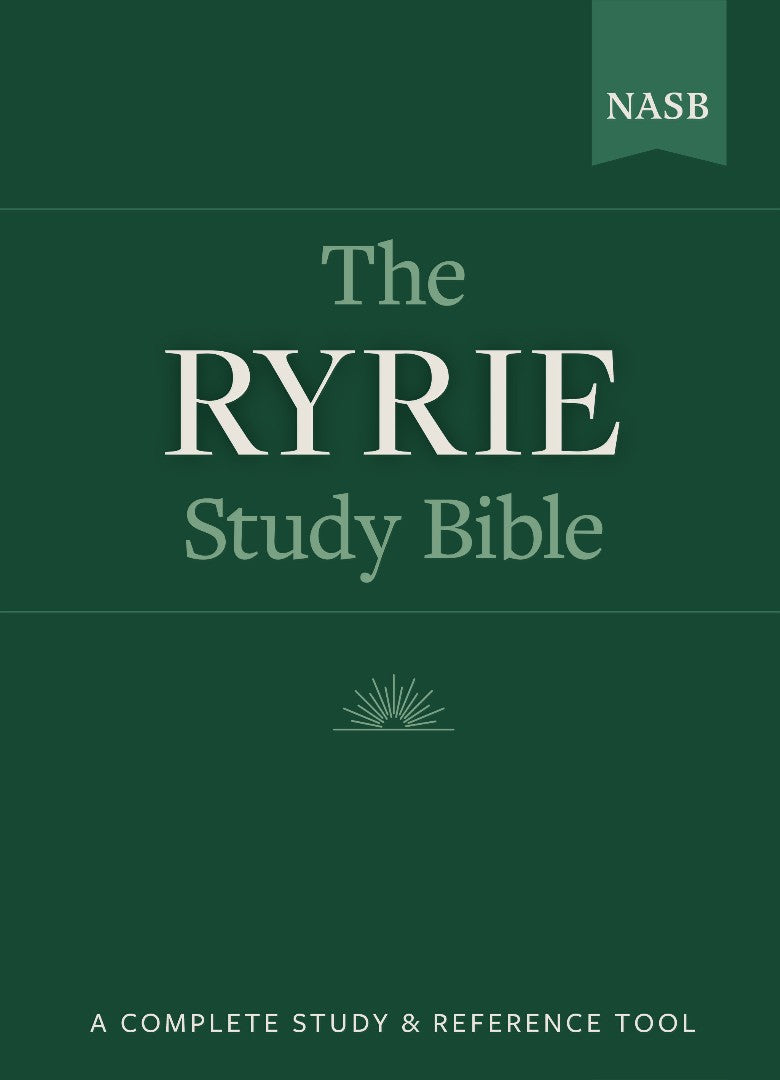 The NAS Ryrie Study Bible Hardback Red Letter Indexed - Re-vived