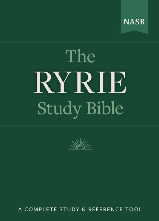 The NAS Ryrie Study Bible Hardback Red Letter Indexed - Re-vived