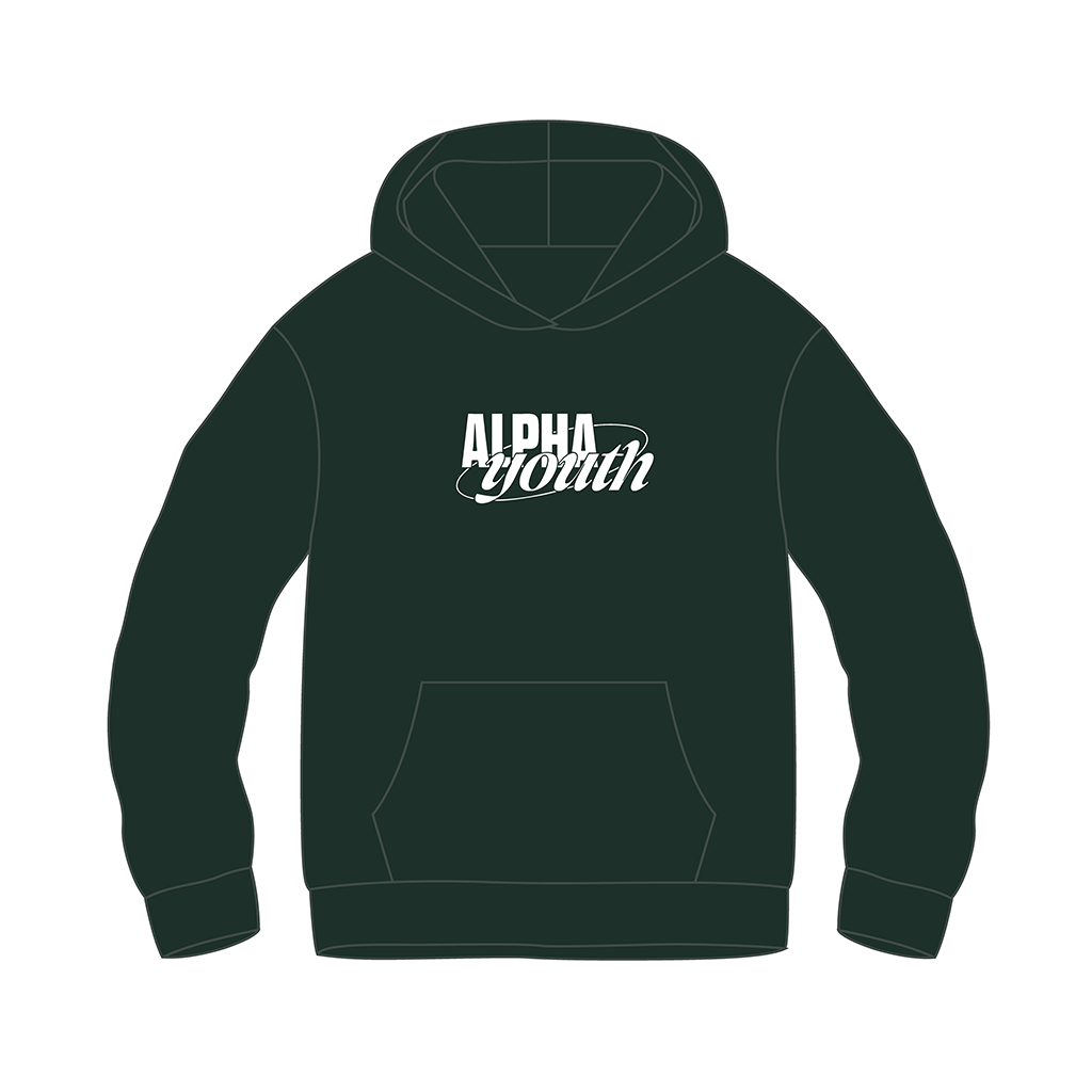 Alpha Youth Hoodie (Green)