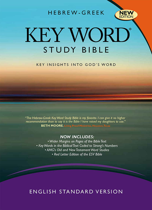 The ESV Hebrew-Greek Key Word Study Bible - Re-vived