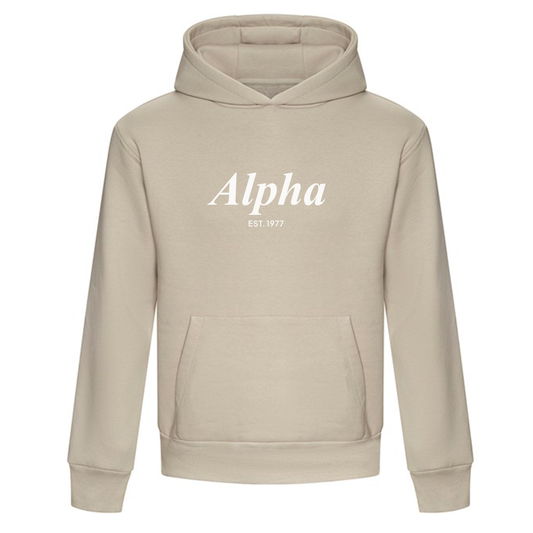 Alpha Hoodie (Natural Stone)