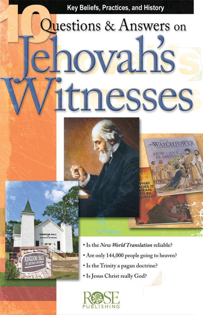 10 Q&A's On Jehovah's Witnesses (Individual pamphlet) - Re-vived