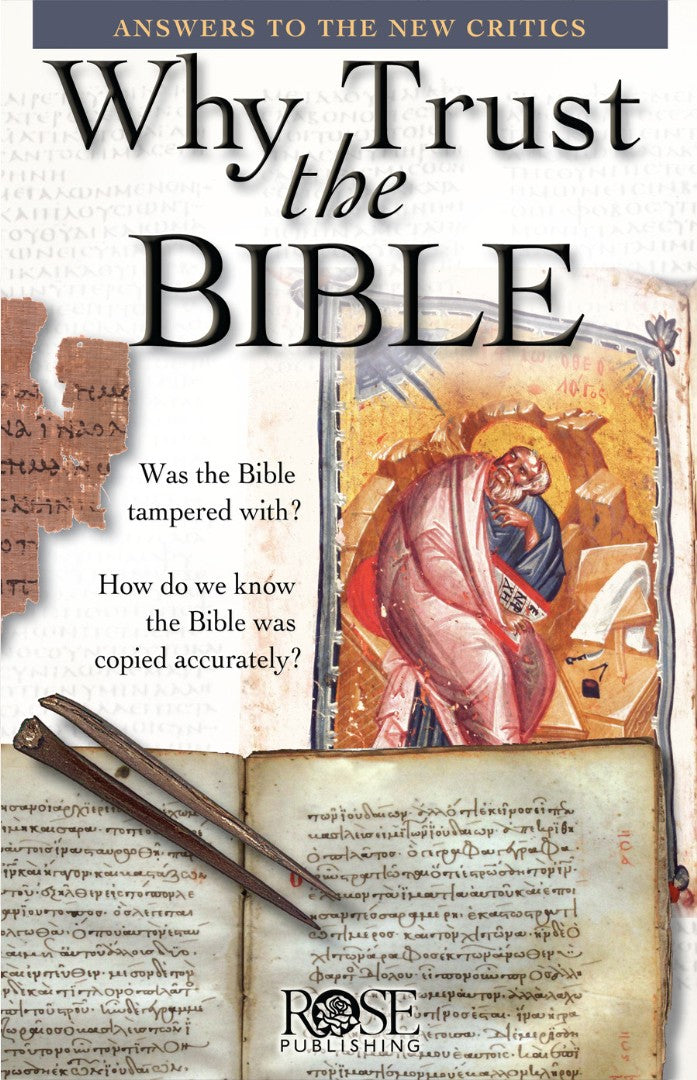Why Trust the Bible (Individual pamphlet) - Re-vived