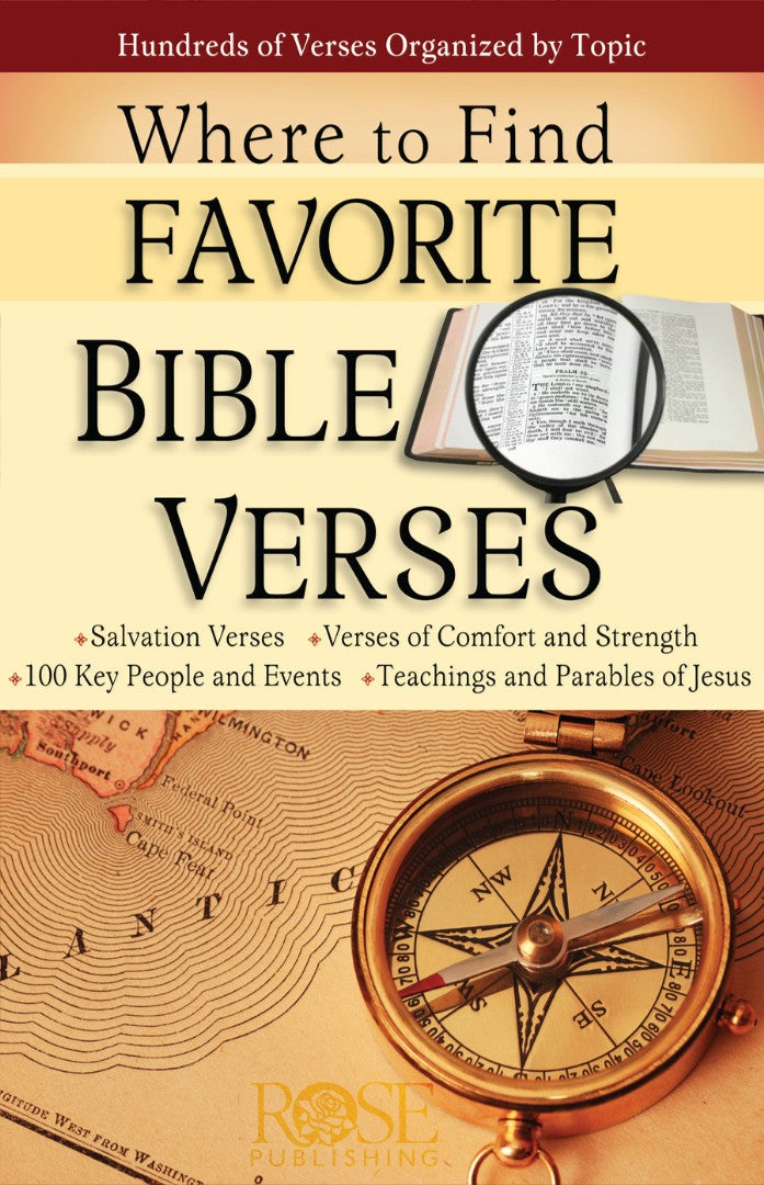 Where to Find Favourite Bible Verses (Individual pamphlet) - Re-vived