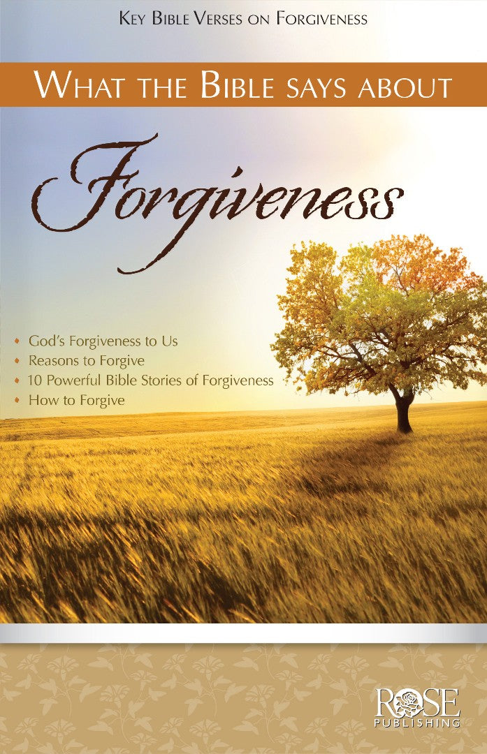 What the Bible Says About Forgiveness (Individual pamphlet) - Re-vived
