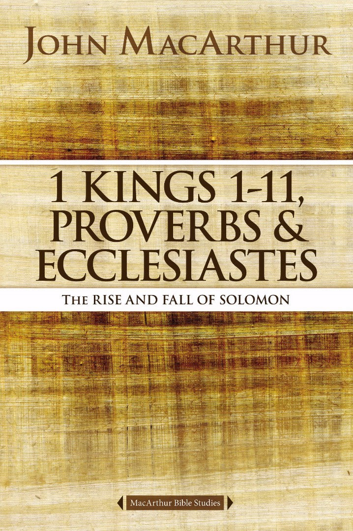 1 Kings 1 To 11, Proverbs, And Ecclesiastes - Re-vived