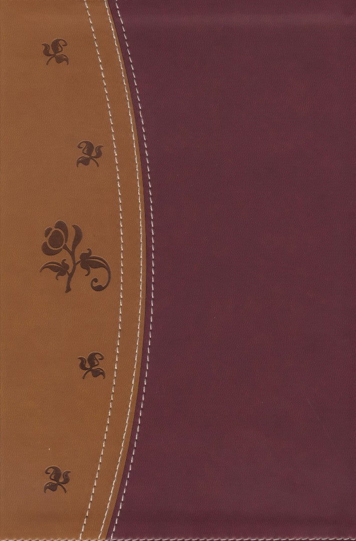 NKJV Woman's Study Bible, Brown/Burgundy, Indexed - Re-vived