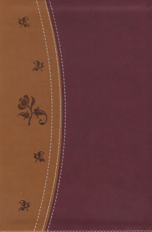 NKJV Woman's Study Bible, Brown/Burgundy, Indexed - Re-vived
