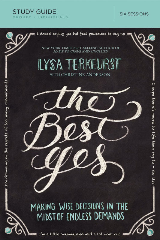 The Best Yes Study Guide With Dvd - Re-vived