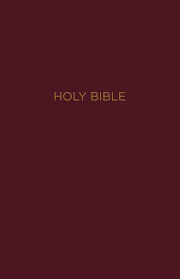 NKJV Reference Bible, Burgundy, Giant Print, Red Letter Ed. - Re-vived
