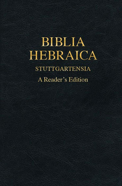 Biblia Hebraica Stuttgartensia - Re-vived