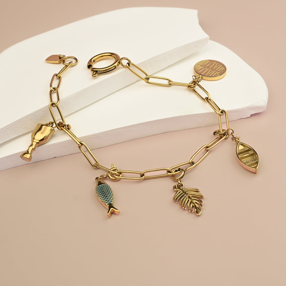The Chosen - Charm Bracelet - Gold
