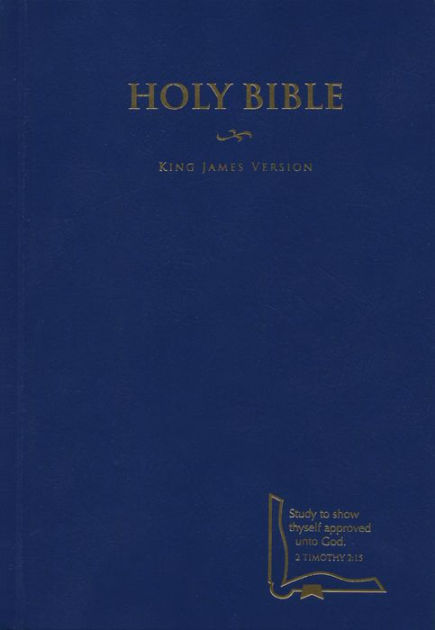 KJV Drill Bible, Blue Hardcover - Re-vived