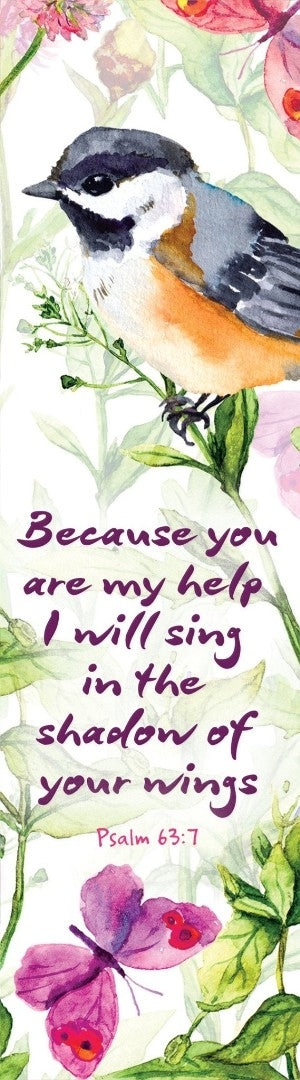Because You Are My Help Bookmark (Pack of 10) - Re-vived