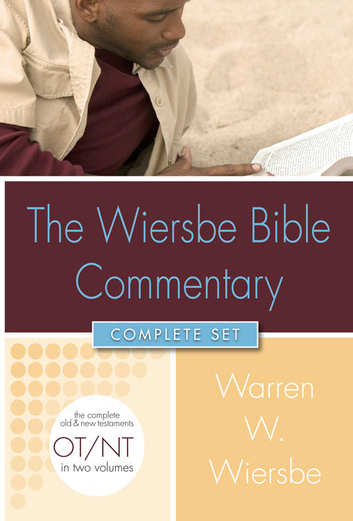 Wiersbe Bible Commentary 2 Vol Set - Re-vived