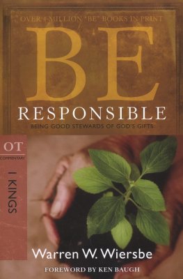 Be Responsible (1 Kings) - Re-vived
