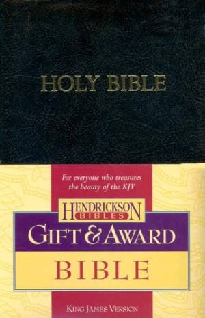 KJV Gift & Award Bible, Black - Re-vived