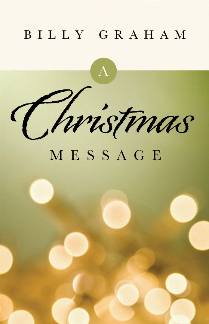A Christmas Message (Pack Of 25) - Re-vived