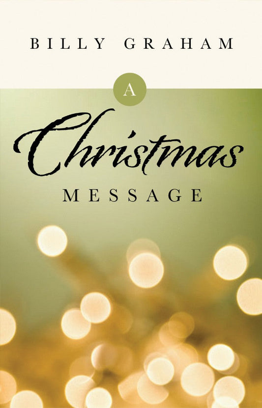 A Christmas Message (Pack Of 25) - Re-vived