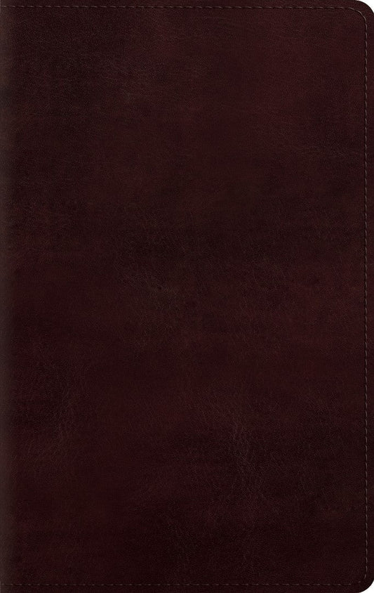 ESV Large Print Personal Size Bible, Trutone, Mahogany - Re-vived