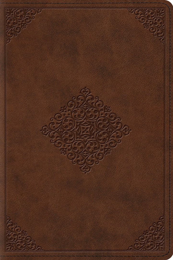 ESV Study Bible, Personal Size, Trutone, Saddle - Re-vived
