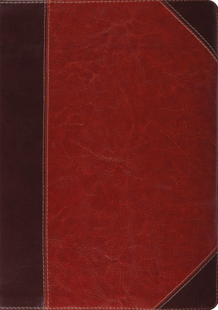 ESV Study Bible, Trutone, Brown/Cordovan, Portfolio Design - Re-vived