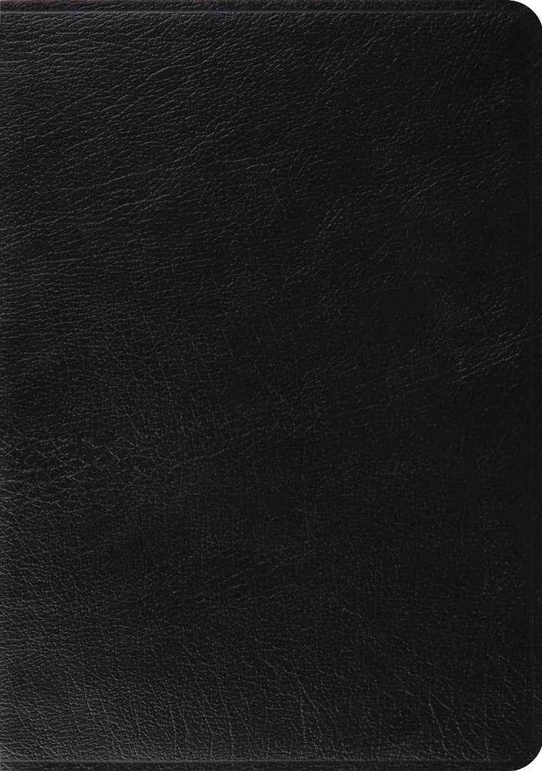 ESV Study Bible, Black, Indexed - Re-vived