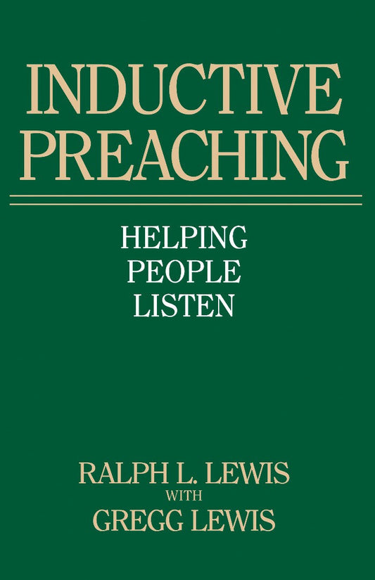 Inductive Preaching - Re-vived