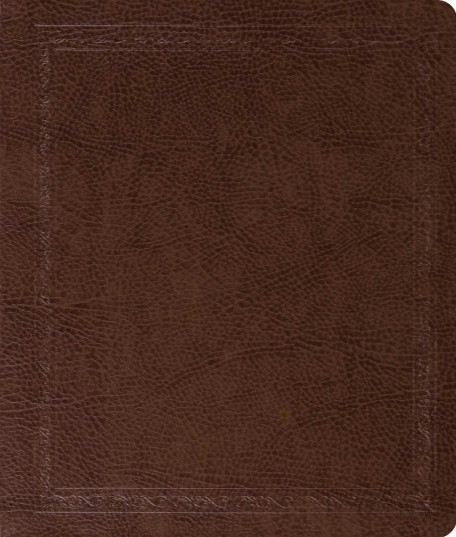 ESV Journaling Bible (Mocha, Threshold Design) - Re-vived