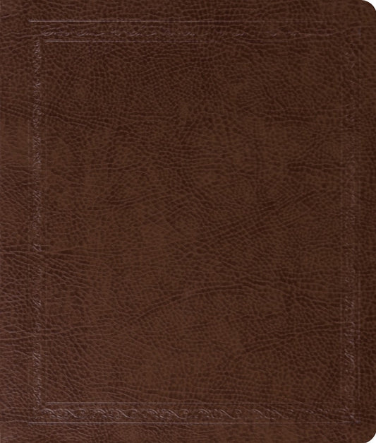 ESV Journaling Bible (Mocha, Threshold Design) - Re-vived
