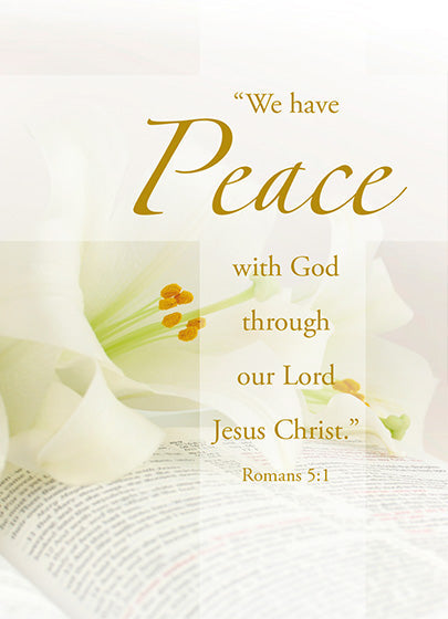 Easter Mini Cards: We Have Peace With God (Pack of 4) - Re-vived
