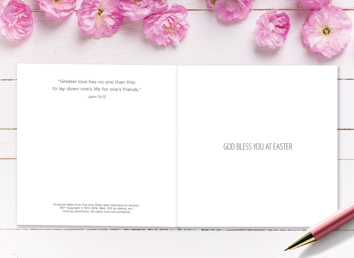 Compassion Charity Easter Cards: Joy/Daffodils (5 pack) - Re-vived