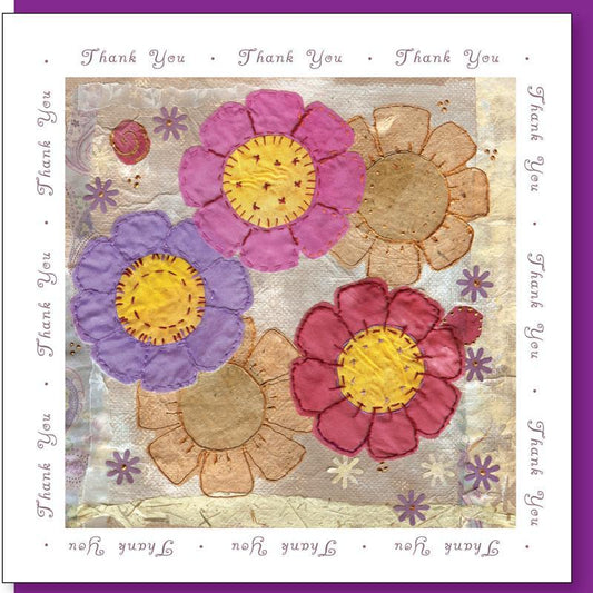 Thanks a bunch Greetings card - Re-vived