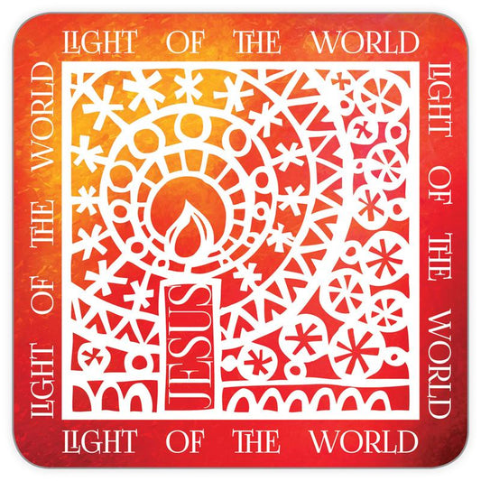 Red Candle Coaster - Re-vived