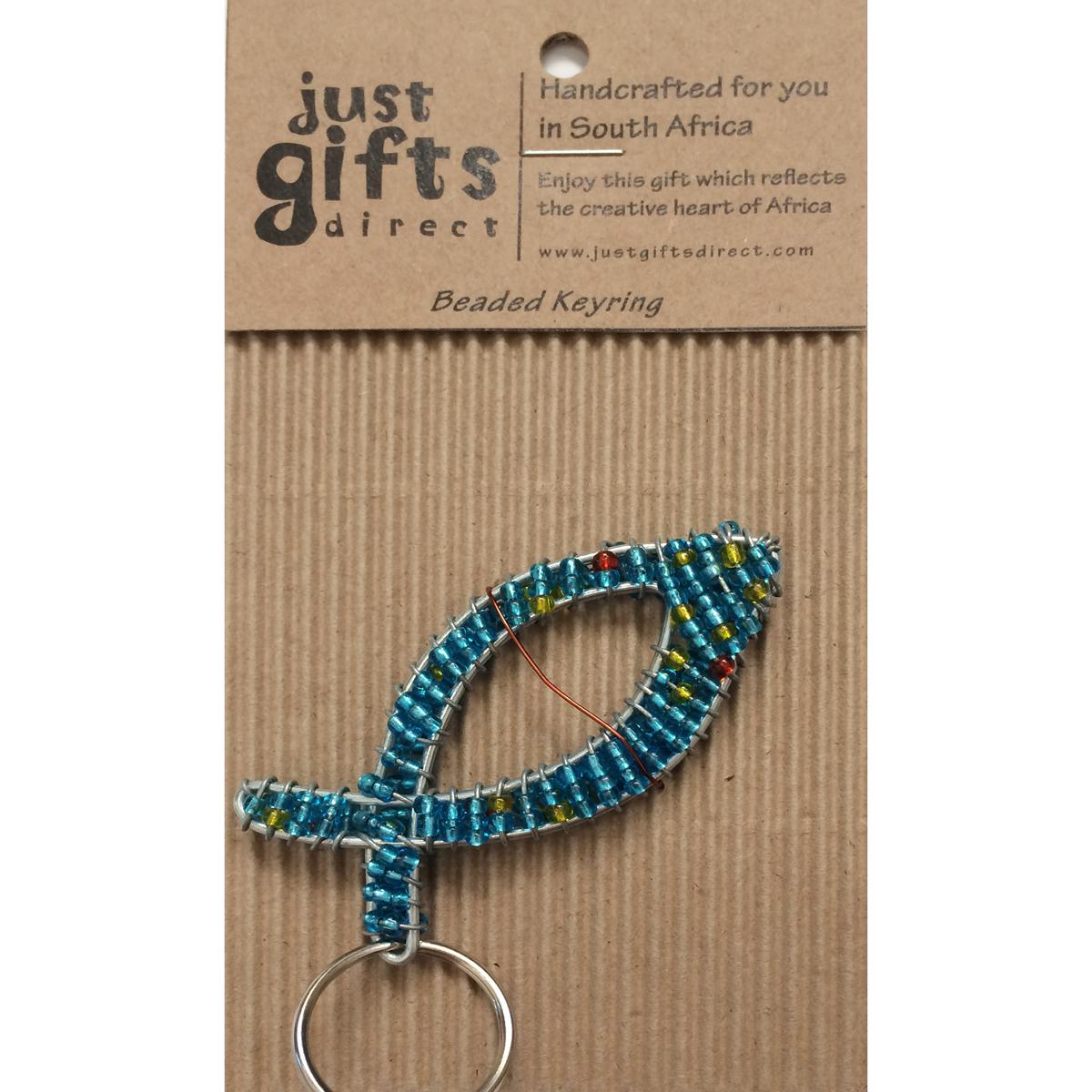Beaded Christian Fish - Re-vived