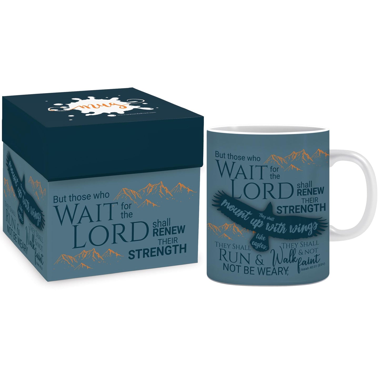Eagles Wings Mug & Gift box - Re-vived
