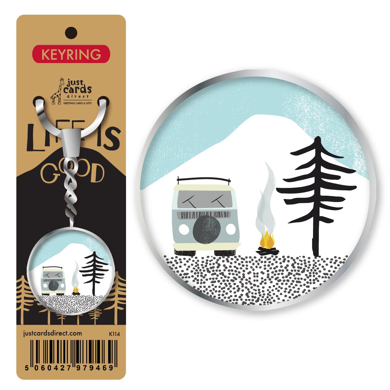 Life is good Keyring - Re-vived
