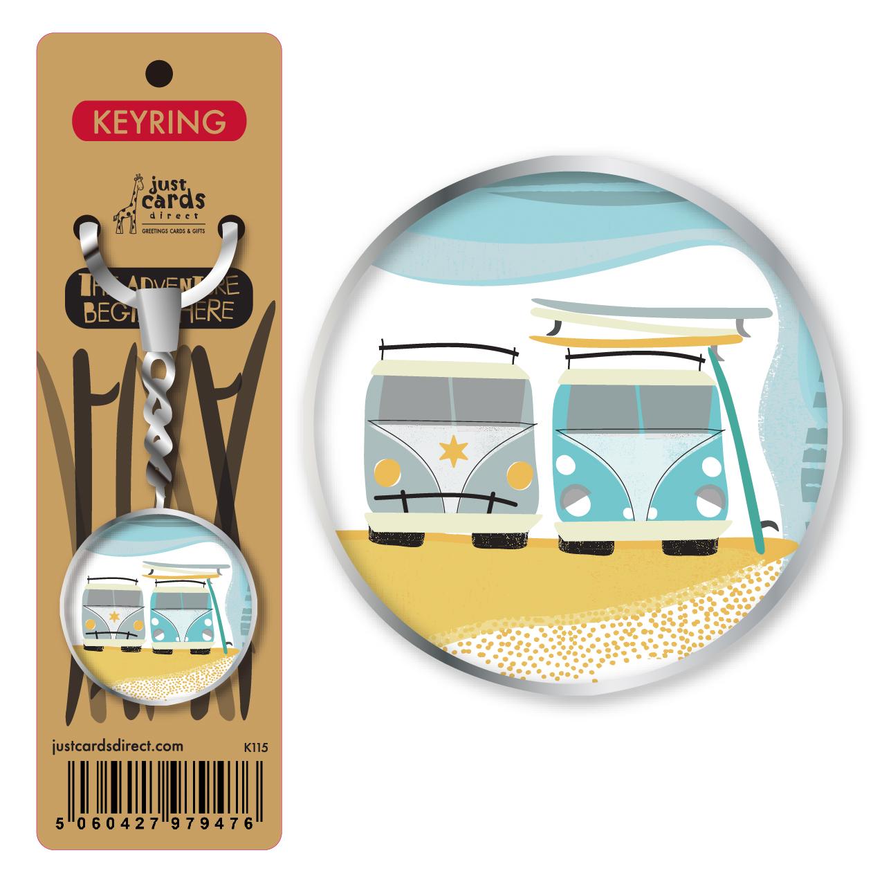 The adverture begins Keyring - Re-vived
