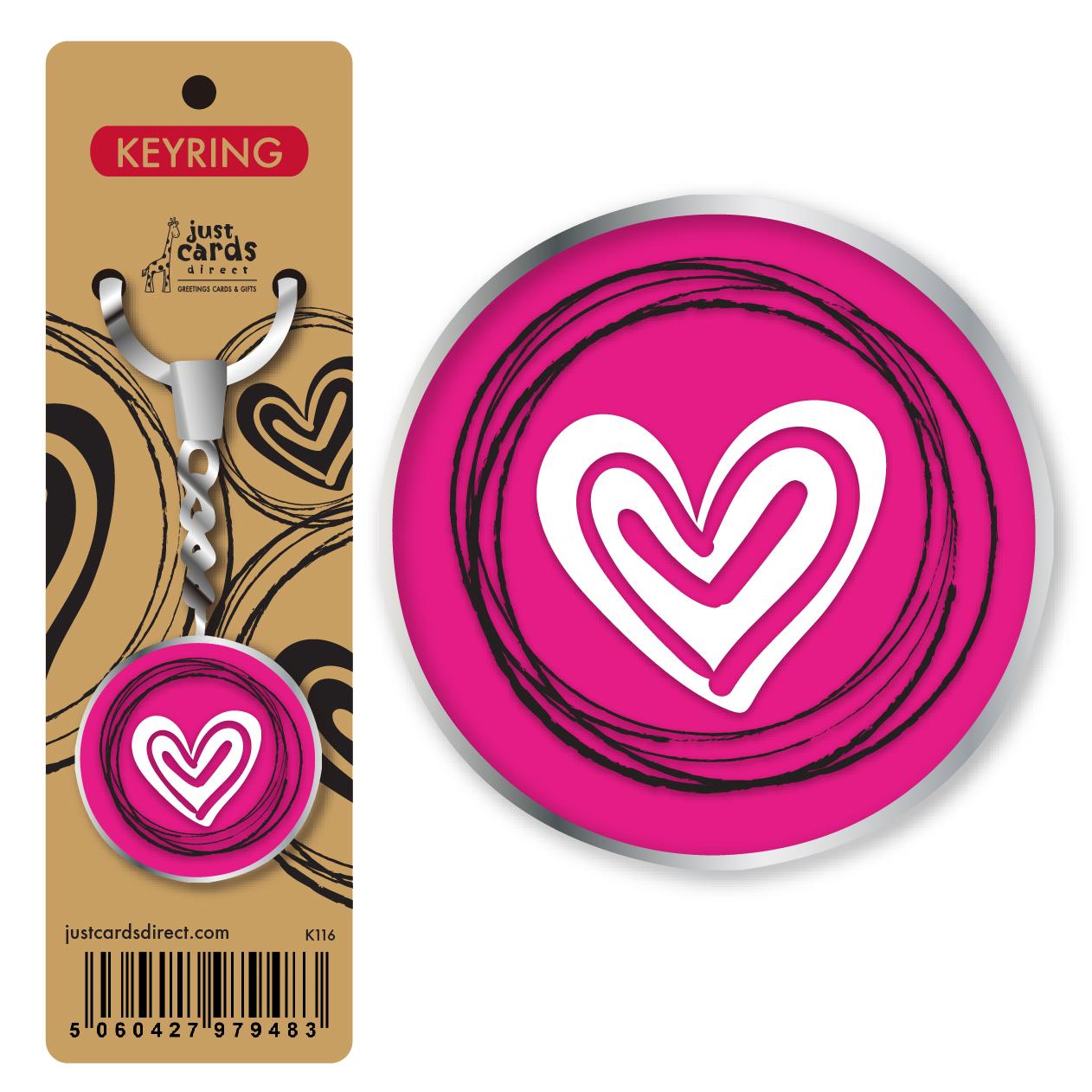 Heart Keyring - Re-vived
