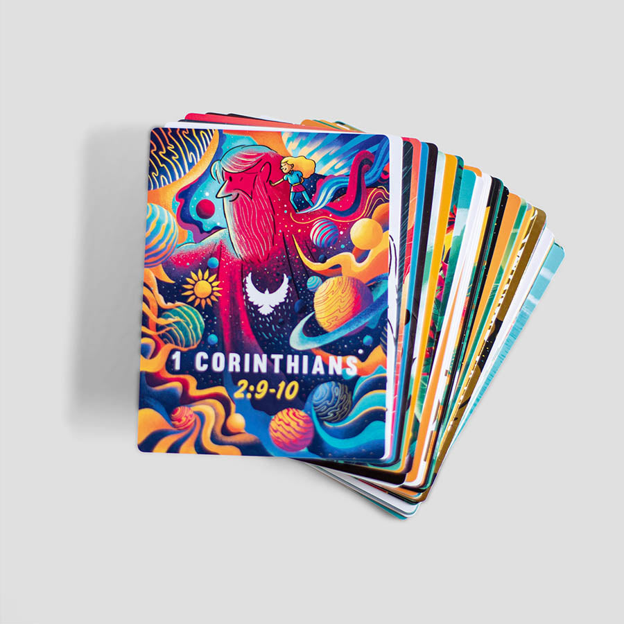 Roots Illustrated Bible Cards - Re-vived