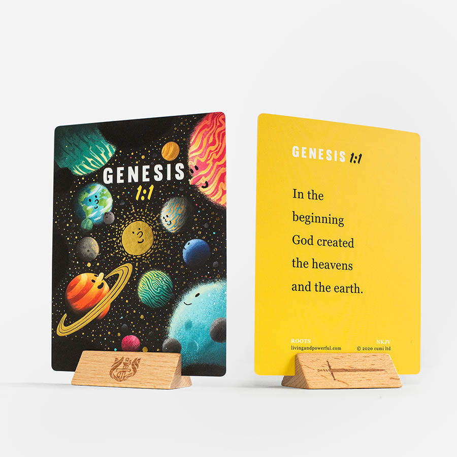 Roots Illustrated Bible Cards - Re-vived