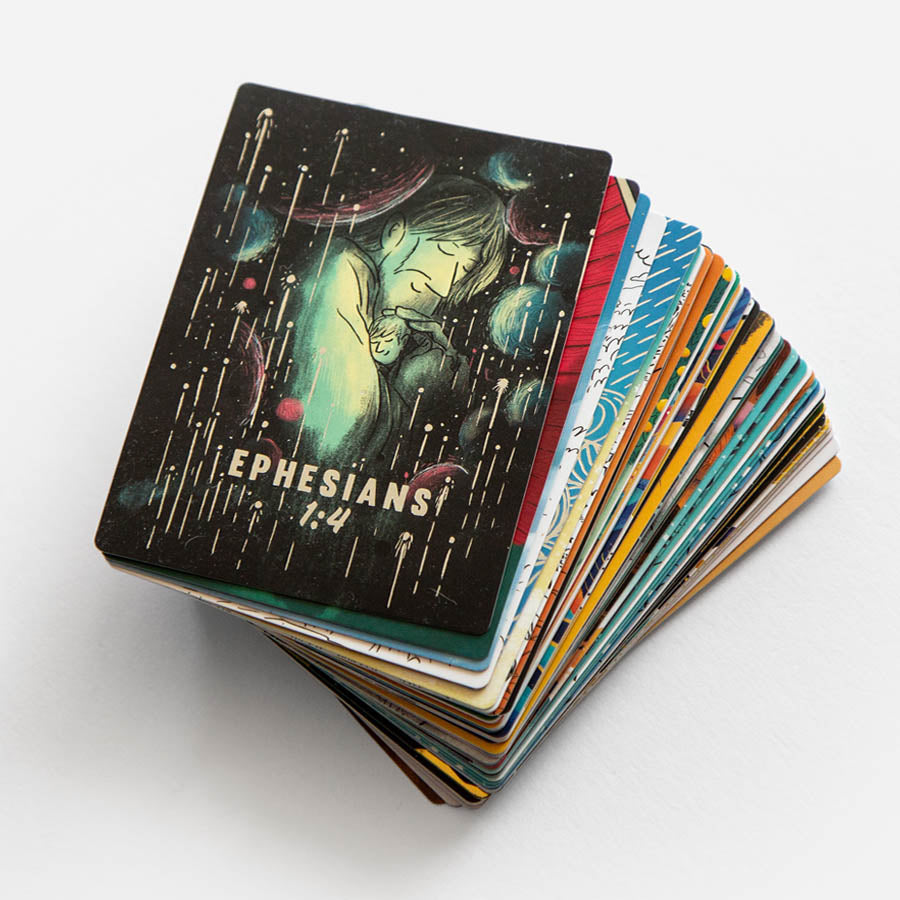Unique Illustrated Bible Cards - Re-vived