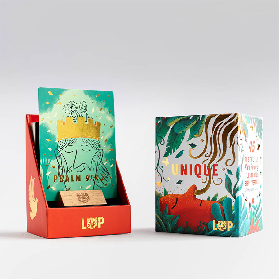 Unique Illustrated Bible Cards - Re-vived