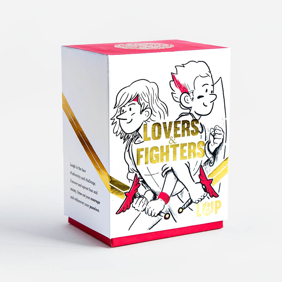 Lovers and Fighters Illustrated Bible Cards - Re-vived